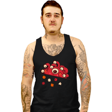 Load image into Gallery viewer, Secret_Shirts Tank Top, Unisex / Small / Black Cute Dice Tyrant
