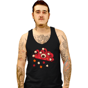 Secret_Shirts Tank Top, Unisex / Small / Black Cute Dice Tyrant