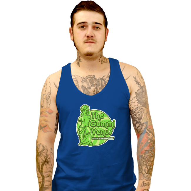 Shirts Tank Top, Unisex / Small / Royal Blue Gummi Venus