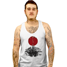 Load image into Gallery viewer, Shirts Tank Top, Unisex / Small / White Red Sun Alpha Predator
