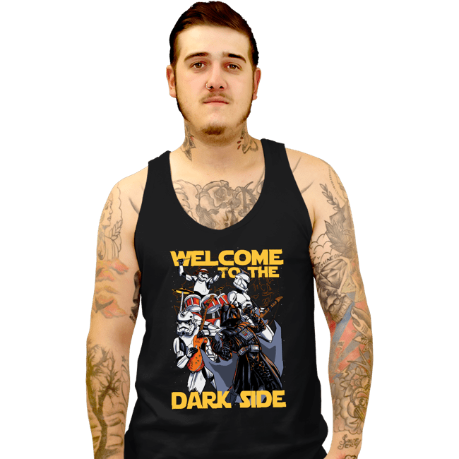 Shirts Tank Top, Unisex / Small / Black Star Band