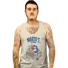 Load image into Gallery viewer, Daily_Deal_Shirts Tank Top, Unisex / Small / White Mario&#39;s Pizzeria
