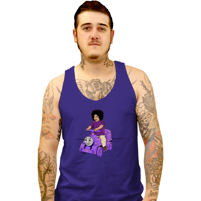 Shirts Tank Top, Unisex / Small / Violet Purple Train