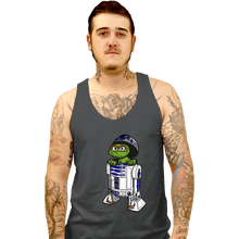 Load image into Gallery viewer, Daily_Deal_Shirts Tank Top, Unisex / Small / Charcoal Grouch2-D2
