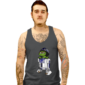Daily_Deal_Shirts Tank Top, Unisex / Small / Charcoal Grouch2-D2