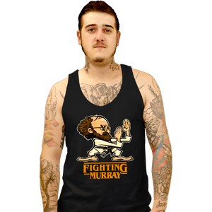 Secret_Shirts Tank Top, Unisex / Small / Black Fighting Murray