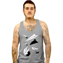 Load image into Gallery viewer, Daily_Deal_Shirts Tank Top, Unisex / Small / Sports Grey Paper Wars
