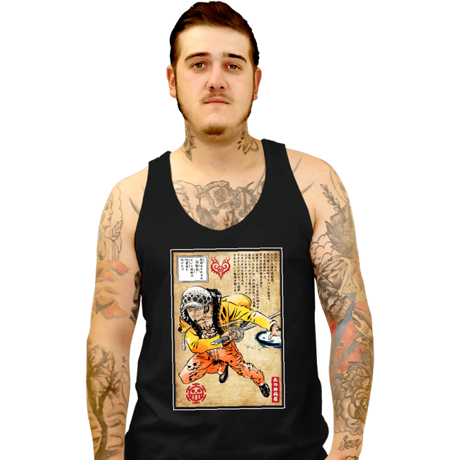 Daily_Deal_Shirts Tank Top, Unisex / Small / Black Surgeon of Death Woodblock