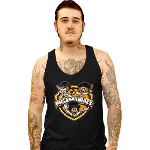 Secret_Shirts Tank Top, Unisex / Small / Black Milkmaniacs