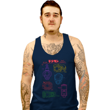 Load image into Gallery viewer, Daily_Deal_Shirts Tank Top, Unisex / Small / Navy Digivices
