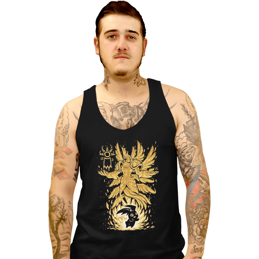 Shirts Tank Top, Unisex / Small / Black Digital Hope Within