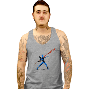 Shirts Tank Top, Unisex / Small / Sports Grey Banksygelion