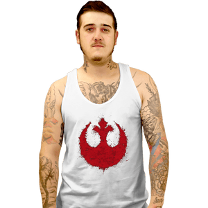 Shirts Tank Top, Unisex / Small / White Rebels