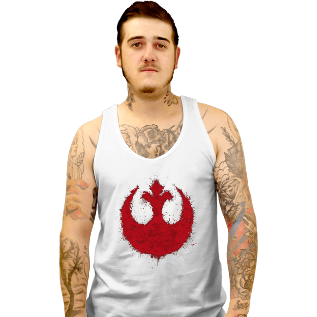 Shirts Tank Top, Unisex / Small / White Rebels