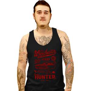 Daily_Deal_Shirts Tank Top, Unisex / Small / Black Winchester Garage