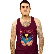 Load image into Gallery viewer, Daily_Deal_Shirts Tank Top, Unisex / Small / Maroon Wolverine 97
