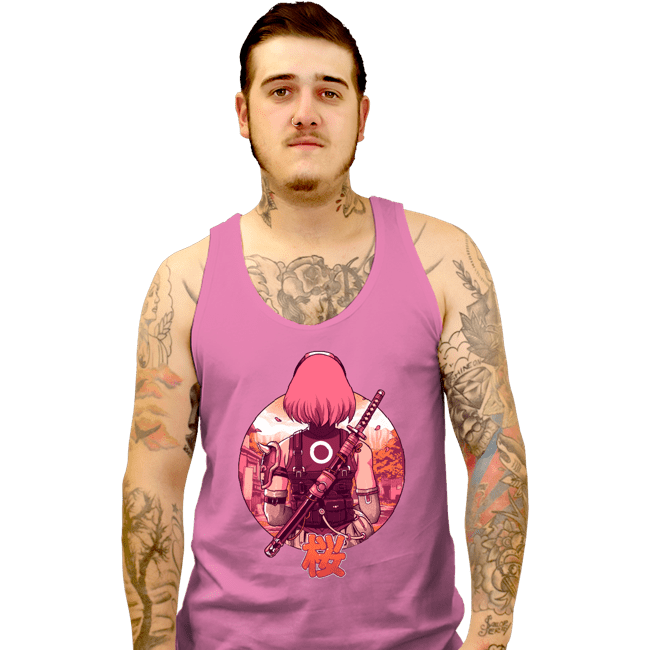 Shirts Tank Top, Unisex / Small / Pink Autumn Cherry