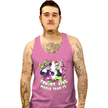 Load image into Gallery viewer, Shirts Tank Top, Unisex / Small / Pink Squids Live
