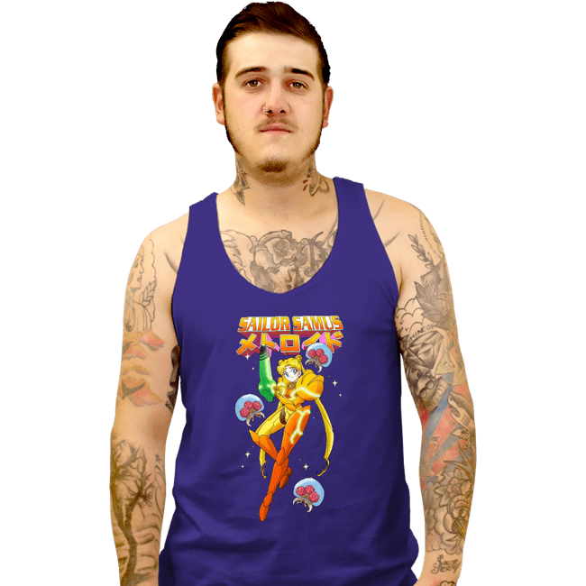 Secret_Shirts Tank Top, Unisex / Small / Violet Sailor Samus