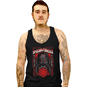Shirts Tank Top, Unisex / Small / Black Special Forces