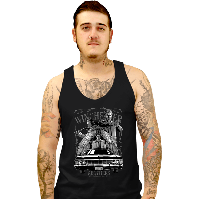 Secret_Shirts Tank Top, Unisex / Small / Black Brothers