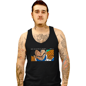 Shirts Tank Top, Unisex / Small / Black Vegeta Continue