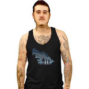 Shirts Tank Top, Unisex / Small / Black Lyanna's Feather