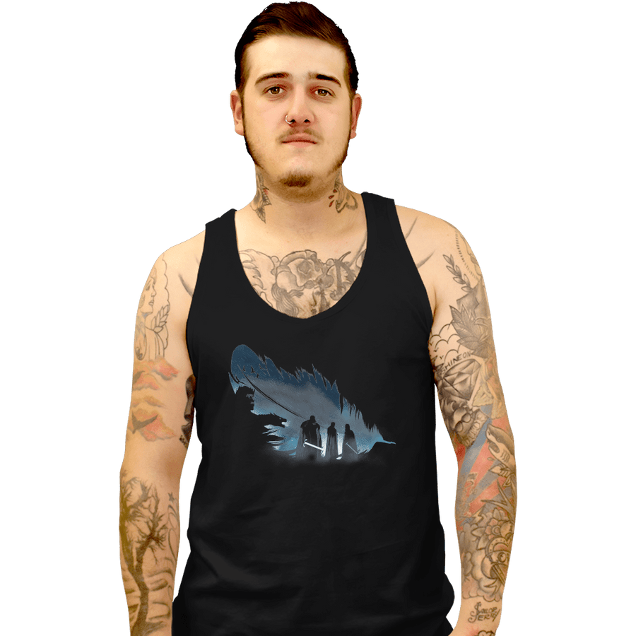 Shirts Tank Top, Unisex / Small / Black Lyanna's Feather