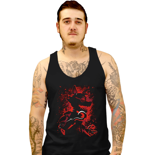 Daily_Deal_Shirts Tank Top, Unisex / Small / Black The Animatronic Fox