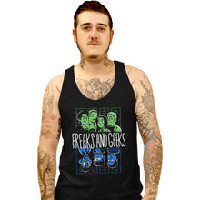 Load image into Gallery viewer, Daily_Deal_Shirts Tank Top, Unisex / Small / Black Freaks And Geeks
