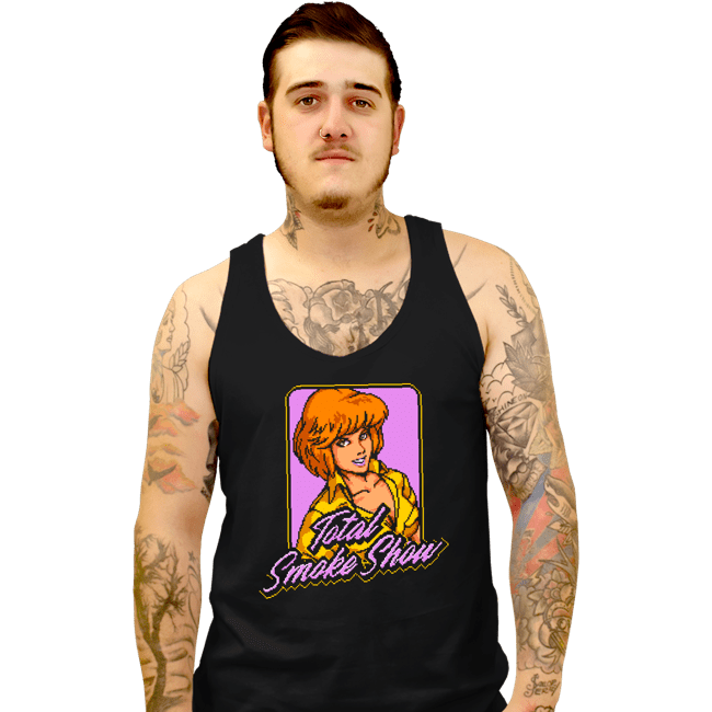 Secret_Shirts Tank Top, Unisex / Small / Black Smoke Show