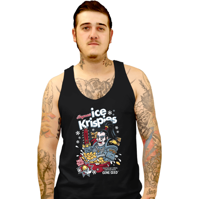 Daily_Deal_Shirts Tank Top, Unisex / Small / Black Ragnar's Ice Kripsies