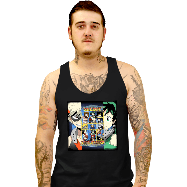 Secret_Shirts Tank Top, Unisex / Small / Black Hero  Select