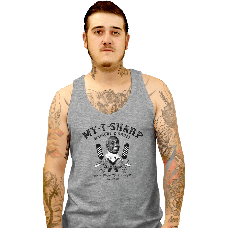 Secret_Shirts Tank Top, Unisex / Small / Sports Grey My-T-Sharp