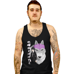 Daily_Deal_Shirts Tank Top, Unisex / Small / Black Wednesday Mononoke