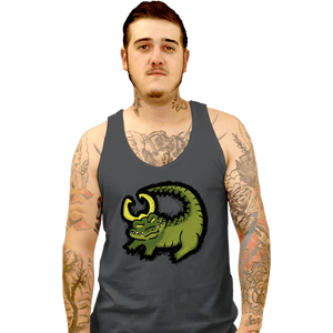 Shirts Tank Top, Unisex / Small / Charcoal The Alligator King