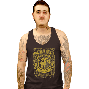 Shirts Tank Top, Unisex / Small / Black Golden Deer Officers Academy