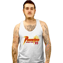 Load image into Gallery viewer, Daily_Deal_Shirts Tank Top, Unisex / Small / White Powerline Tour 95
