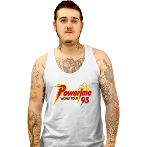 Daily_Deal_Shirts Tank Top, Unisex / Small / White Powerline Tour 95