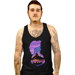 Secret_Shirts Tank Top, Unisex / Small / Black Rapunzel Shadows