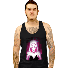 Load image into Gallery viewer, Daily_Deal_Shirts Tank Top, Unisex / Small / Black Glitch Spider-Gwen
