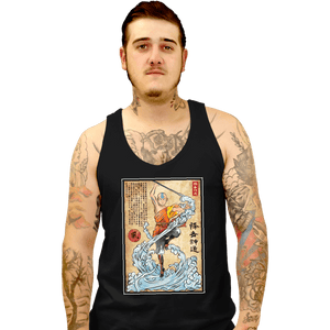 Daily_Deal_Shirts Tank Top, Unisex / Small / Black Air Nomad Master Woodblock