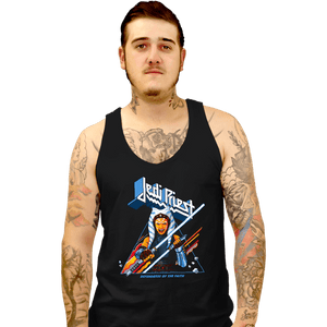 Daily_Deal_Shirts Tank Top, Unisex / Small / Black Defendress Of The Faith