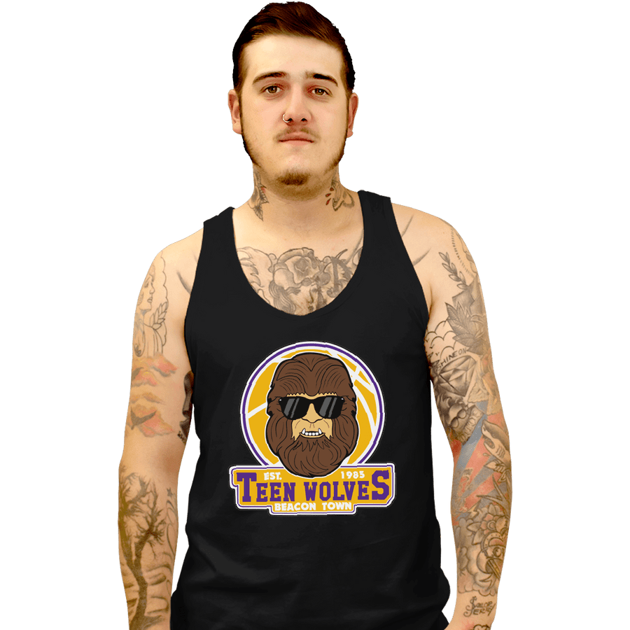 Shirts Tank Top, Unisex / Small / Black Teen Wolves
