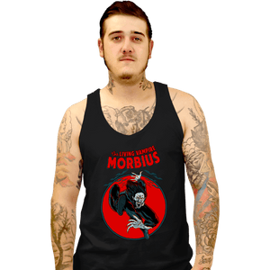 Shirts Tank Top, Unisex / Small / Black The Living Vampire Morbius