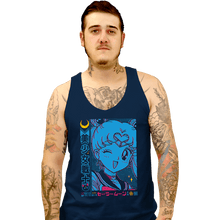 Load image into Gallery viewer, Shirts Tank Top, Unisex / Small / Navy Retro Pretty Soldier
