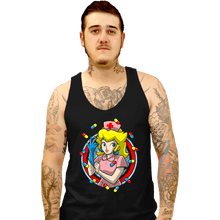 Load image into Gallery viewer, Secret_Shirts Tank Top, Unisex / Small / Black Nurse Toadstool 182
