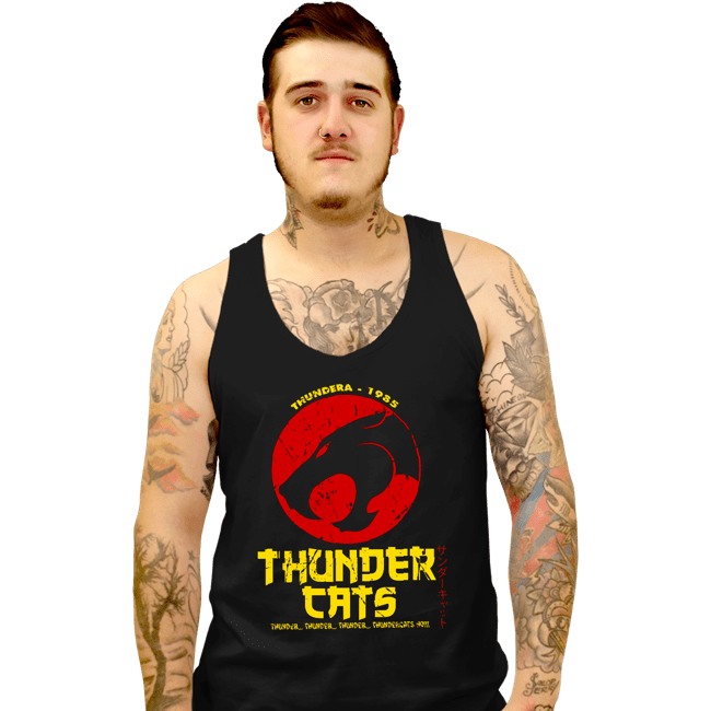 Daily_Deal_Shirts Tank Top, Unisex / Small / Black Thundercats Japan