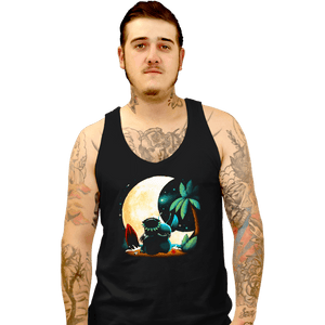 Daily_Deal_Shirts Tank Top, Unisex / Small / Black Experimental Night