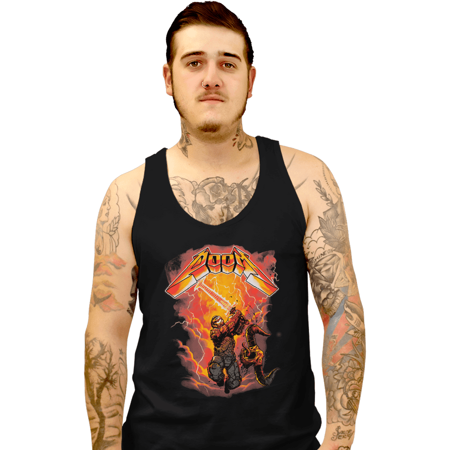 Shirts Tank Top, Unisex / Small / Black Rip The Lightning